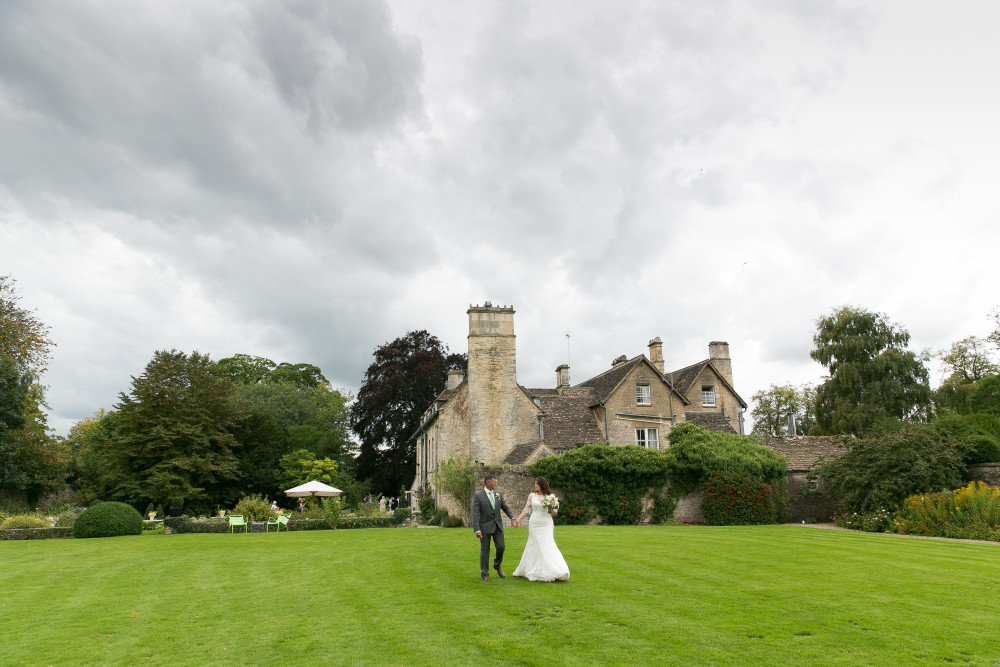 the rectory in crudwell monogram wedding ideas