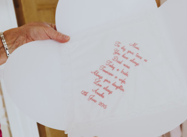 Personalised handkerchiefs for mother of the bride gift ideas for Mothers of the Bride Personalised handkerchiefs for mother of the bride