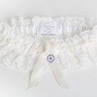 Lace wedding garter Lilly