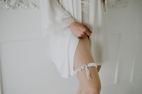 Hetty bridal garter