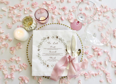 fabric menu fabric menus, linen menu, printed napkin menu
