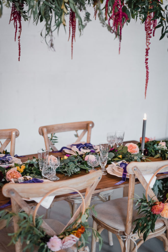 Rustic Luxe Wedding with Personalised Wedding Napkins