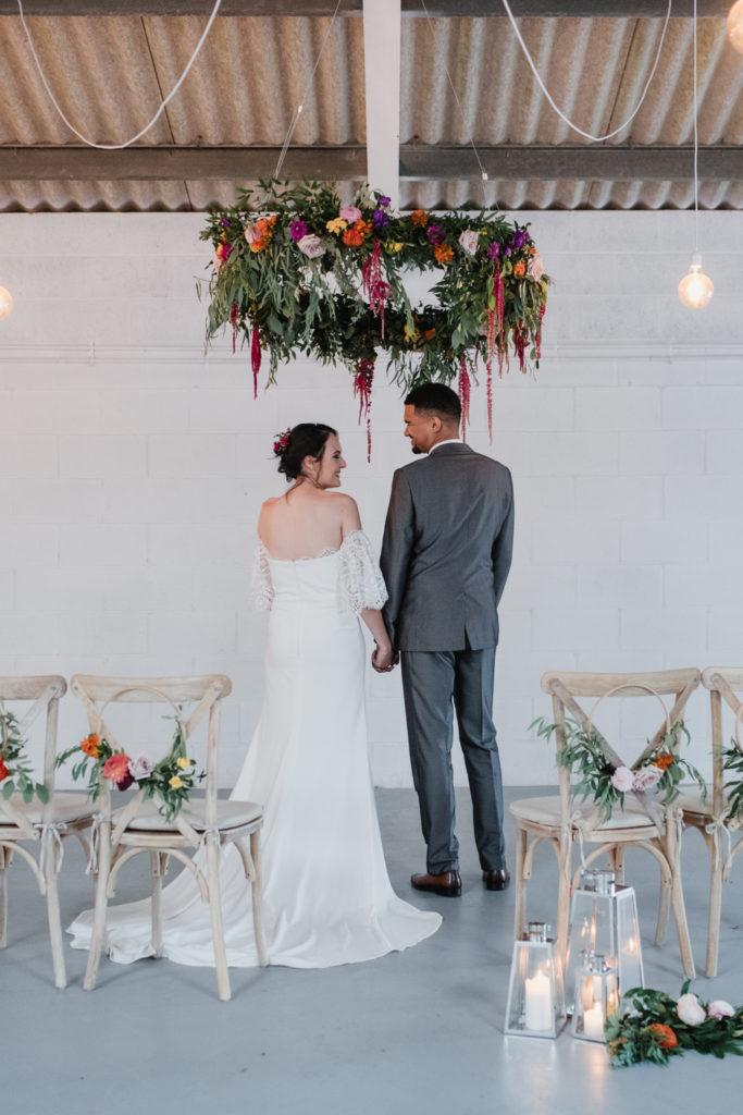 Rustic Luxe Wedding with Personalised Wedding Napkins