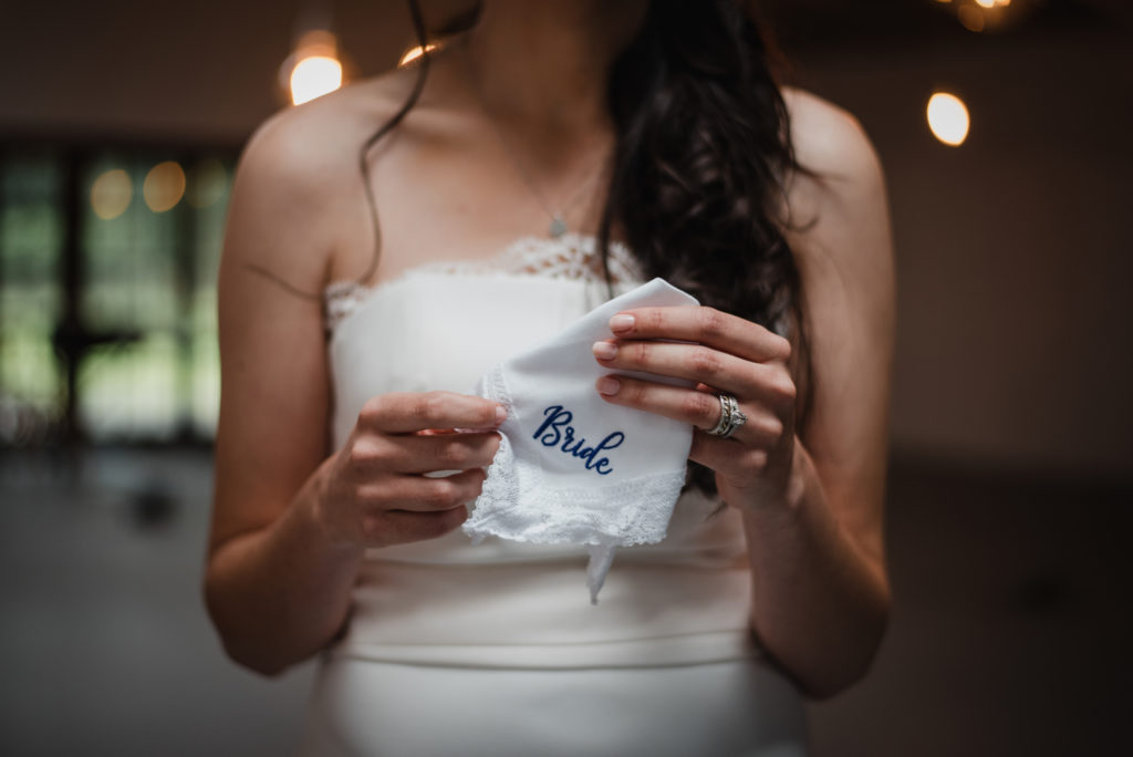 Rustic Luxe Wedding with Personalised Wedding Napkins