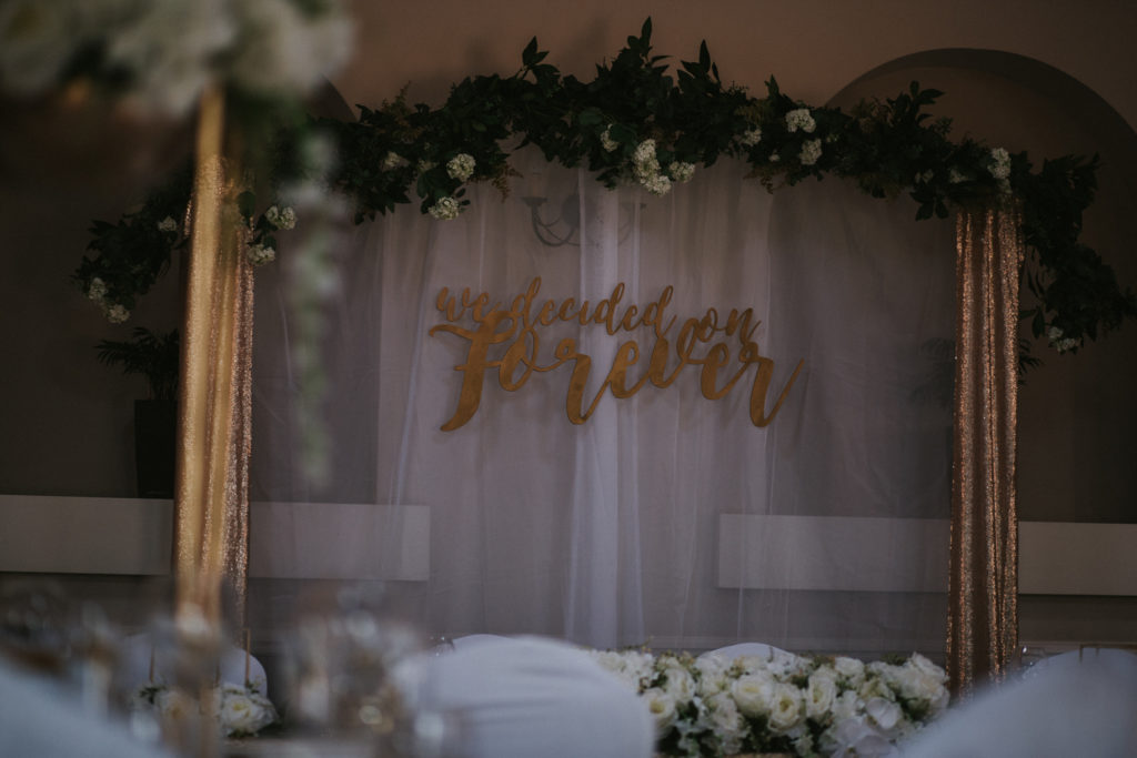 Classic Fairytale Wedding with Personalised Handkerchiefs and Napkins